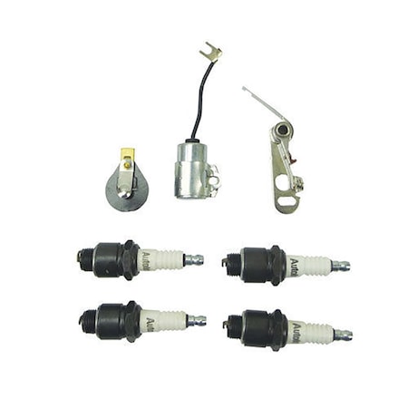 Aftermarket ITKACD10 New Ignition Tune Up Kit W Plugs Fits Allis Chalmers Tractors D10 D12 RAPITKACD10